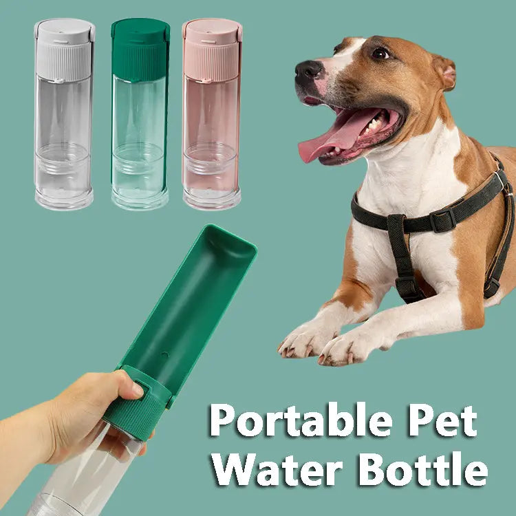Mini camera from Nick's Super Store, compact portable dog water bottle for easy hydration on the go.