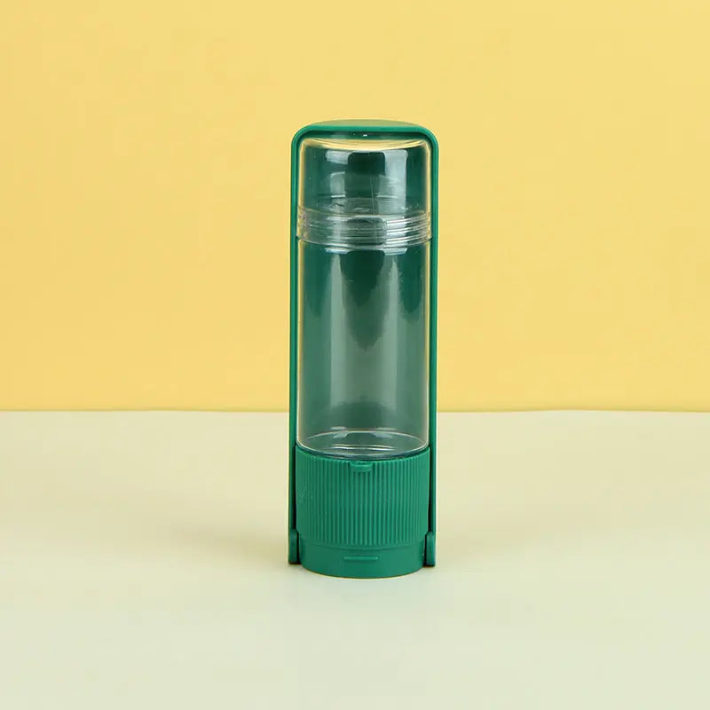 Mini camera from Nick's Super Store, designed for portable dog water bottles, showing compact, lightweight water bottle with nozzle.