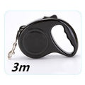 Retractable pet leash from Nick's Super Store with a durable handle and nylon cord, ideal for walking dogs outdoors.